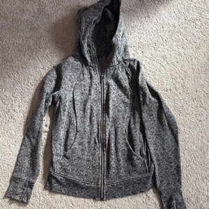 lululemon athletica Gray Patterned Sweater